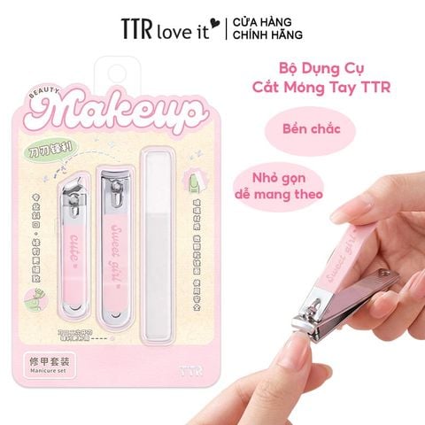 Bộ Dụng Cụ Cắt Móng Tay TTR Nail Clipper Set - CM-MZ5264