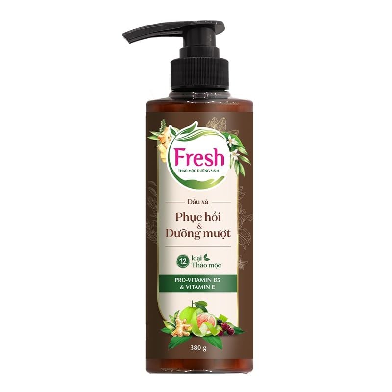 Dầu Xả Fresh Thảo Mộc Dưỡng Sinh 380g #Phục Hồi & Dưỡng Mượt