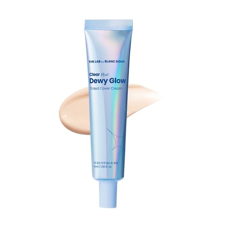 Kem Nền The Lab Che Phủ Tốt, Mỏng Nhẹ Tự Nhiên Clear Hyal Dewy Glow Tinted Cover Cream 40ml