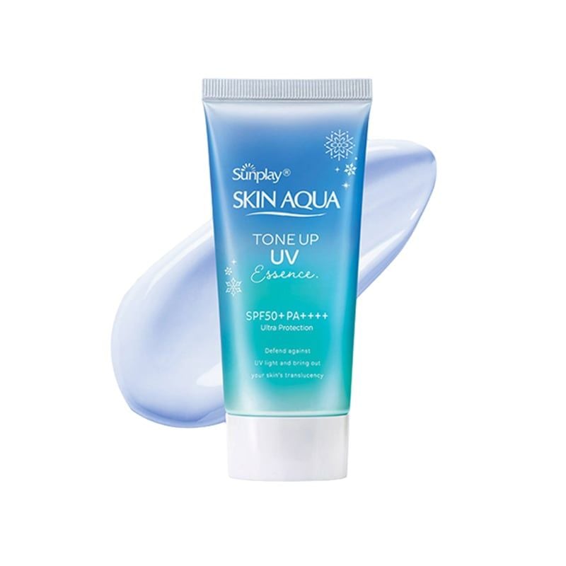 Tinh Chất Chống Nắng Sunplay Nâng Tông, Hiệu Chỉnh Tông Da Skin Aqua Tone Up UV Essence Blue SPF50+ PA++++ 50g