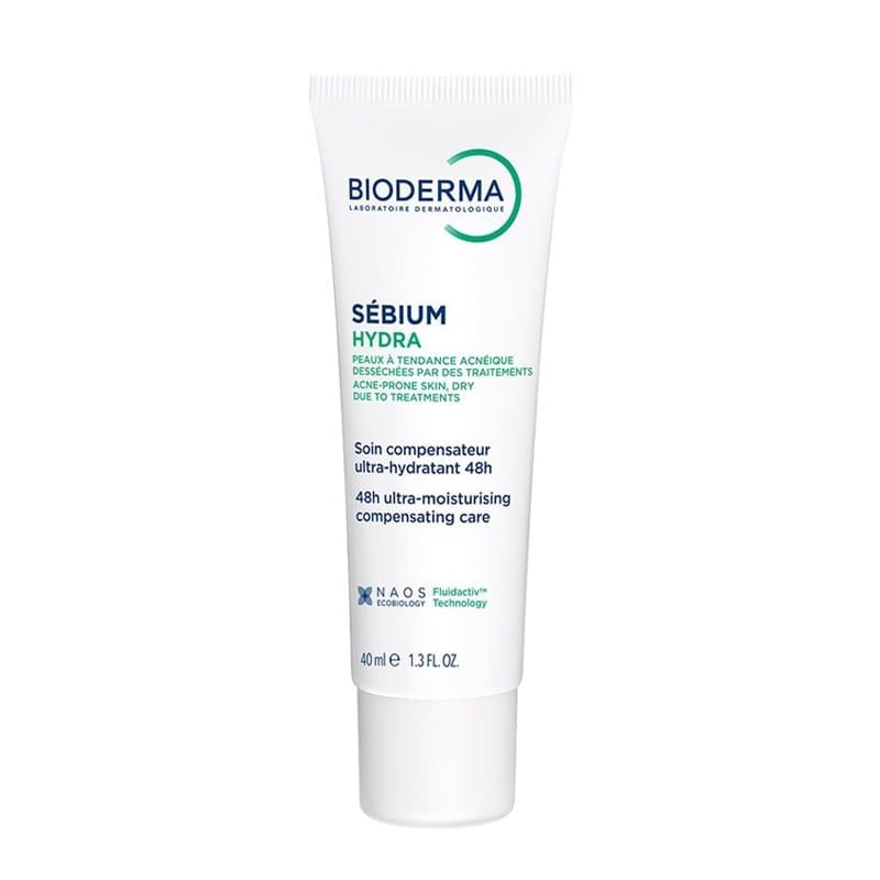 Kem Dưỡng Bioderma Cấp Nước, Làm Dịu Da Cho Da Mụn Sebium Hydra 40ml