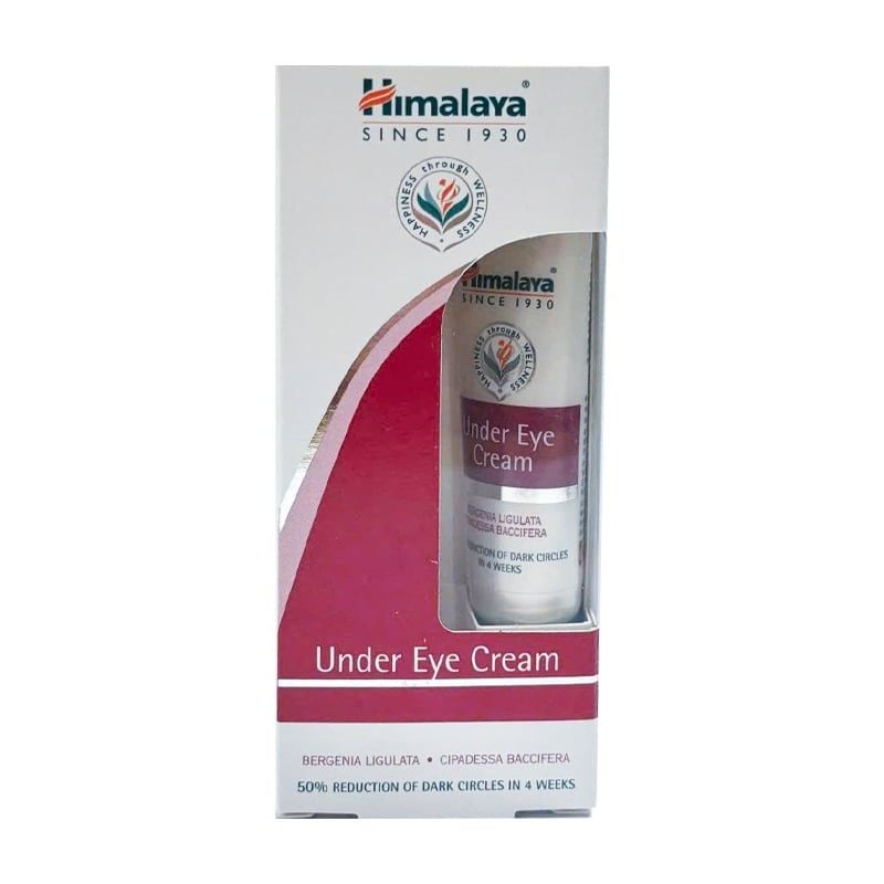 Kem Dưỡng Mắt Himalaya Hỗ Trợ Mờ Quầng Thâm, Cải Thiện Bọng Mắt Under Eye Cream 15ml