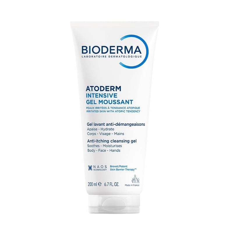Gel Rửa Mặt Bioderma Dành Cho Da Khô, Viêm Da Cơ Địa Atoderm Intensive Gel Moussant