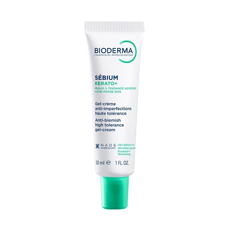 Kem Dưỡng Hỗ Trợ Cải Thiện Mụn & Mờ Thâm Bioderma Sebium Kerato+ 30ml