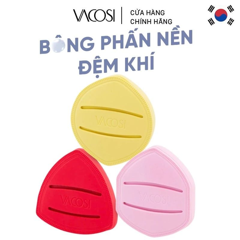 Bông Mút Vacosi Tán Nền Đệm Khí Air-Fit Makeup Sponge