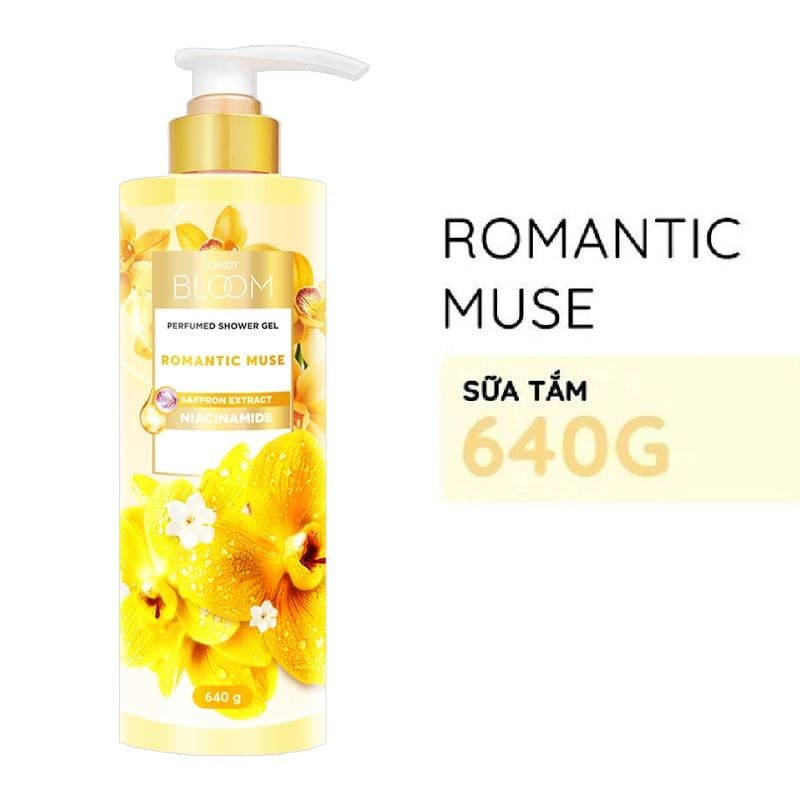 Sữa Tắm Hương Nước Hoa Cindy Bloom Shower Gel 640g