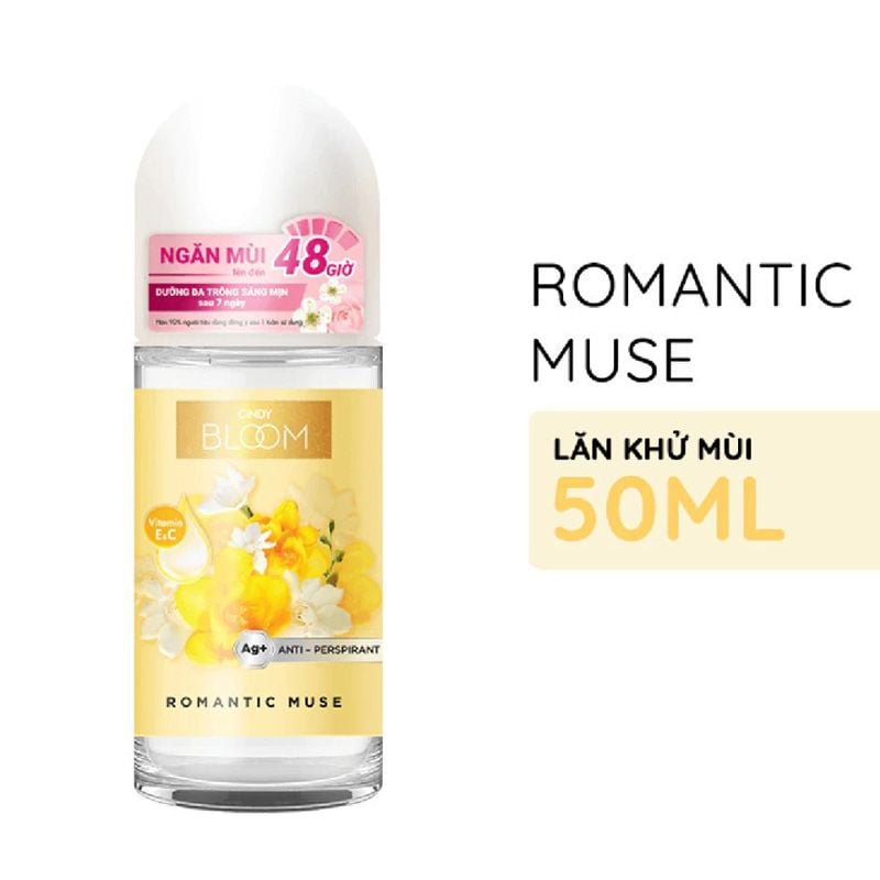Lăn Khử Mùi Hương Nước Hoa Dành Cho Nữ Cindy Bloom Deodorant roll-on 50ml