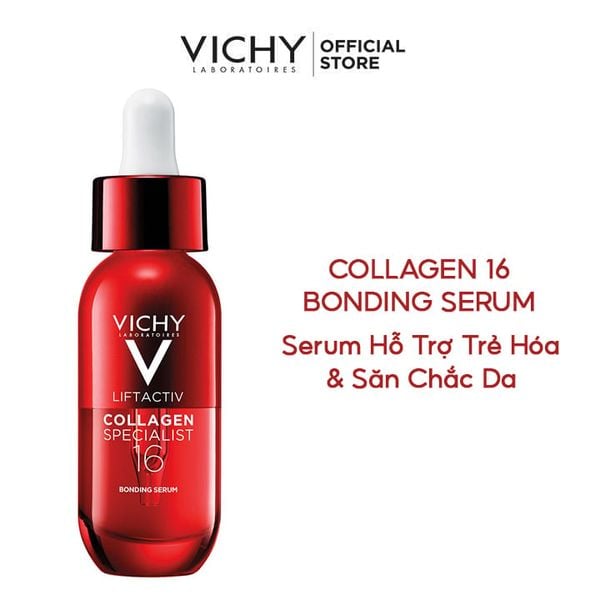  Serum Hỗ Trợ Trẻ Hóa & Săn Chắc Da Vichy Liftactiv Collagen Specialist 16 Bonding Serum 30ml 