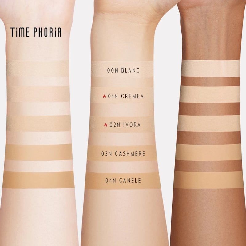 Phấn Phủ Nền Time Phoria Dạng Nén, Kiềm Dầu, Che Phủ Cao Timeless Optima Cover-Blur Skin Perfection Powder Foundation 8.5g