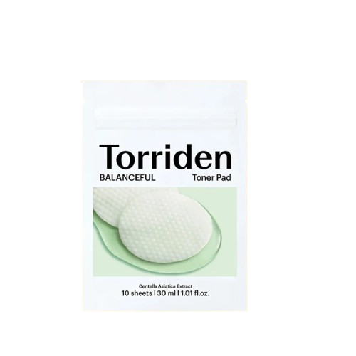  [Gift] Toner Pad Torriden Làm Dịu Da Mụn, Cân Bằng Da, Cấp Ẩm Balanceful Toner Pad 10 Miếng - Trị Giá 120k 