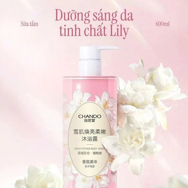  Sữa Tắm CHANDO Himalaya Dưỡng Trắng Da Brightening Body Wash 
