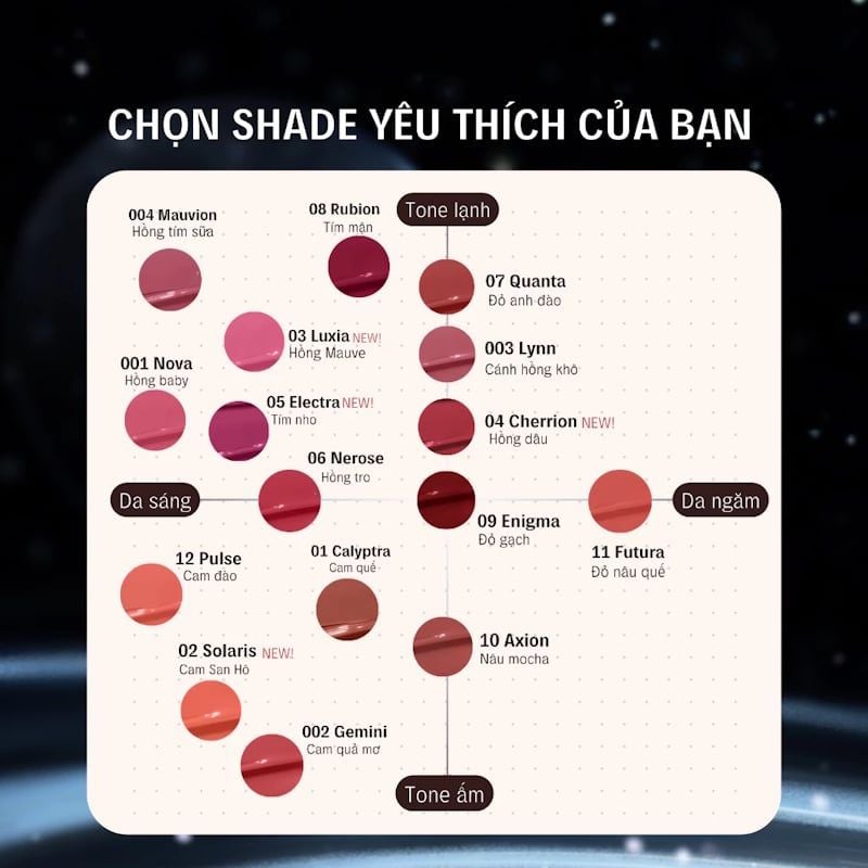 Son Tint Lì Time Phoria Bền Màu, Lâu Trôi Stellar Dust Lip Stain 5ml