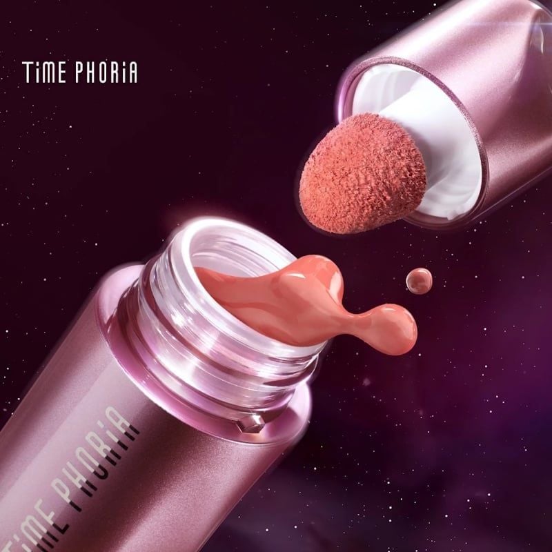 Má Hồng Kem Time Phoria Mịn Lì, Tán Mượt Tự Nhiên Pandora Cheek Liquid Blush 5g
