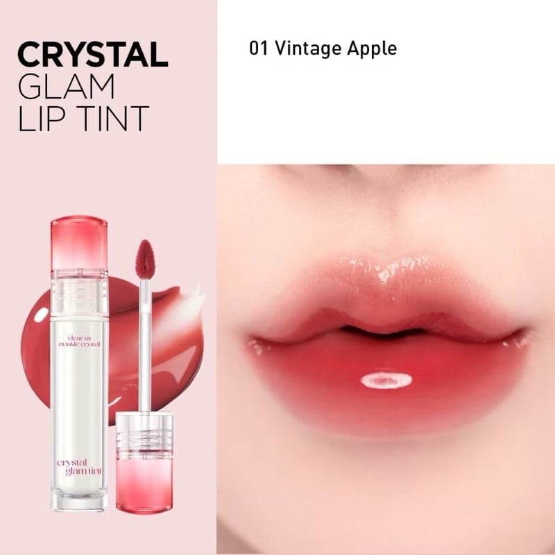 Son Tint Bóng Clio Crystal Glam Tint 3.4g