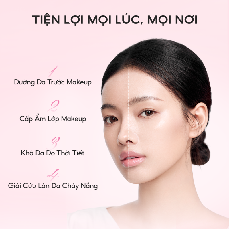 Serum Xịt Dưỡng Hỗ Trợ Sáng Da Colorkey Luminous Lotus Pdrn Brightening Serum Spray