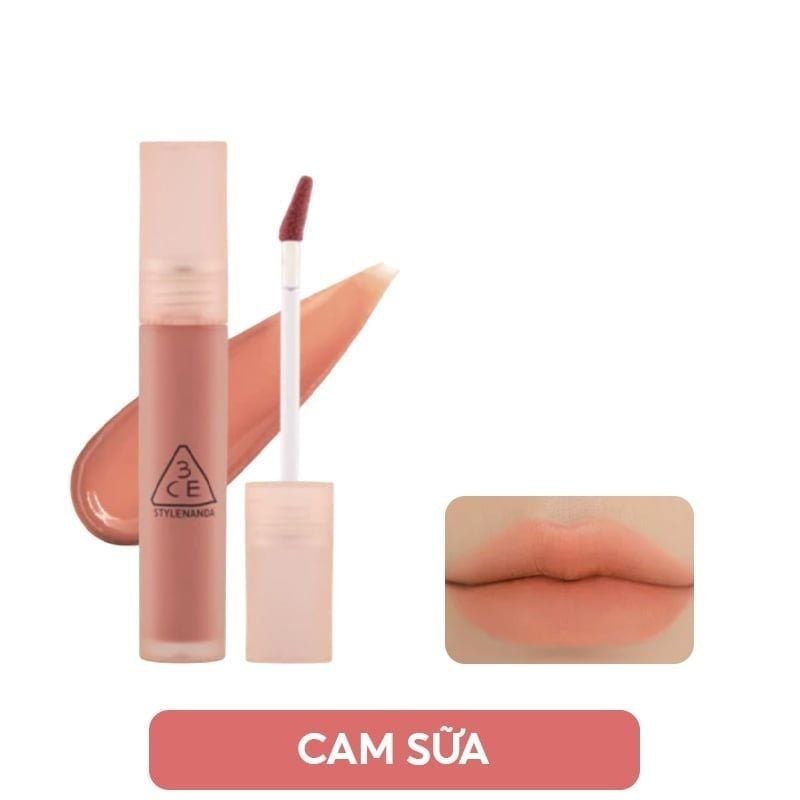 (TEST) Son Kem Lì 3CE Mịn Mượt Nhẹ Môi Blur Water Tint 4.6g