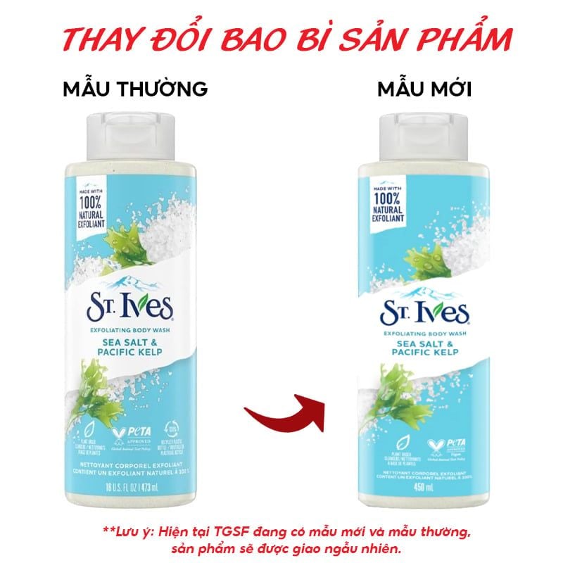 Sữa Tắm St.Ives Dưỡng Da Body Wash