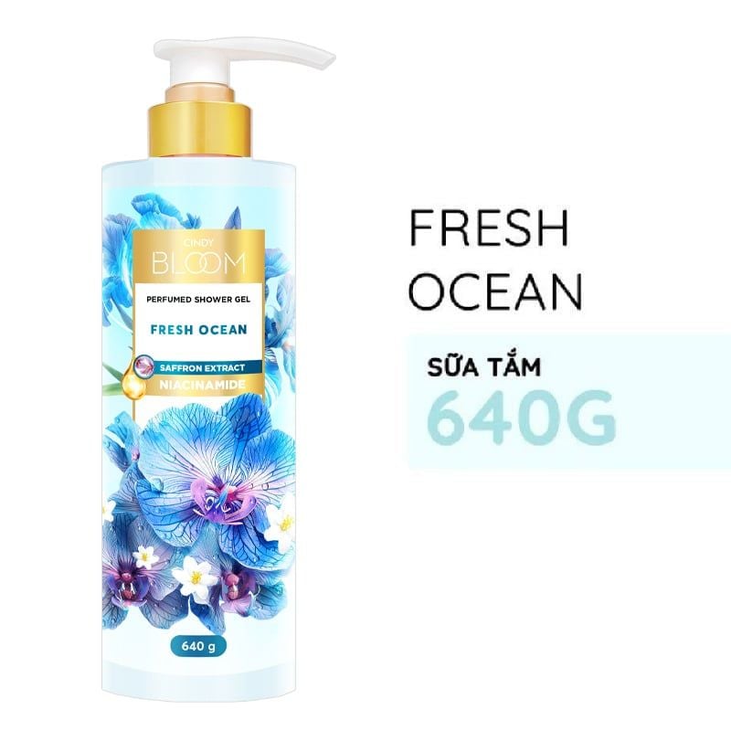 Sữa Tắm Hương Nước Hoa Cindy Bloom Shower Gel 640g