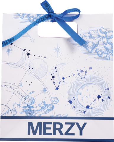  [Gift] Túi Quà Merzy Holiday Xanh Dương - Trị Giá 49k 