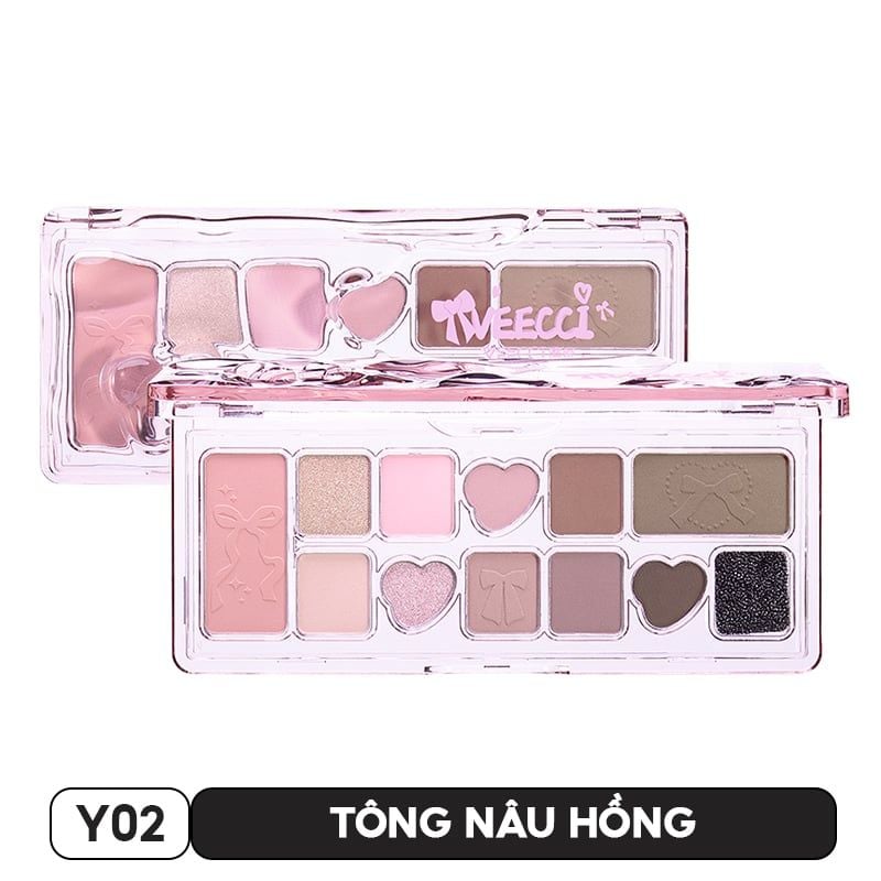 Bảng Phấn Mắt VEECCI 11 Ô Ribbon Fantasy 11 Color Eyeshadow Palette