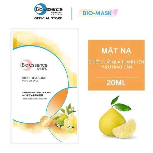 Mặt Nạ Bio-essence Dưỡng Da Ẩm Mượt Bio-Treasure Mask 20ml