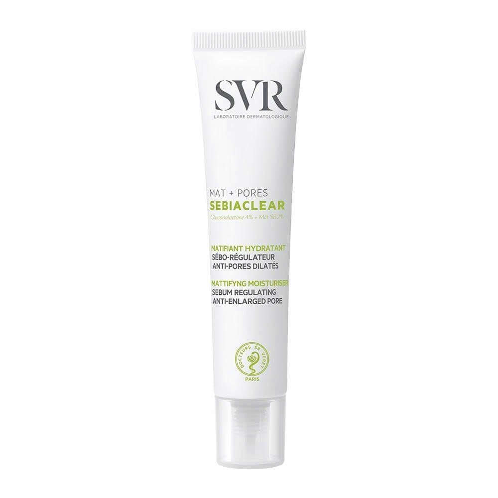 Kem Dưỡng SVR Cải Thiện Mụn, Thông Thoáng Lỗ Chân Lông Sebiaclear Mat + Pores 40ml