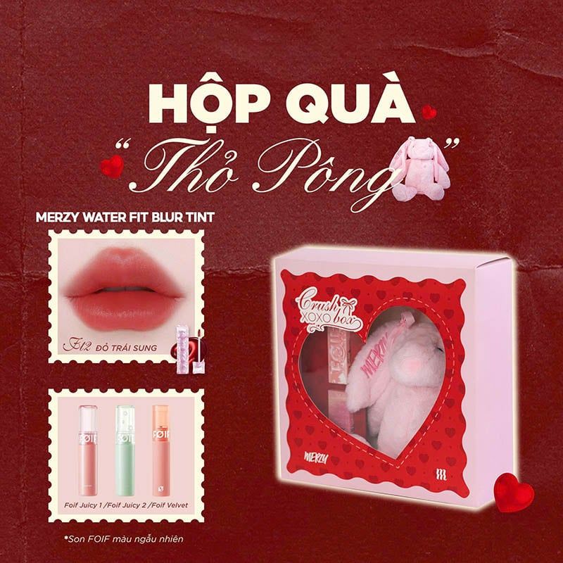 Hộp Quà Tình Yêu Merzy Crush Box