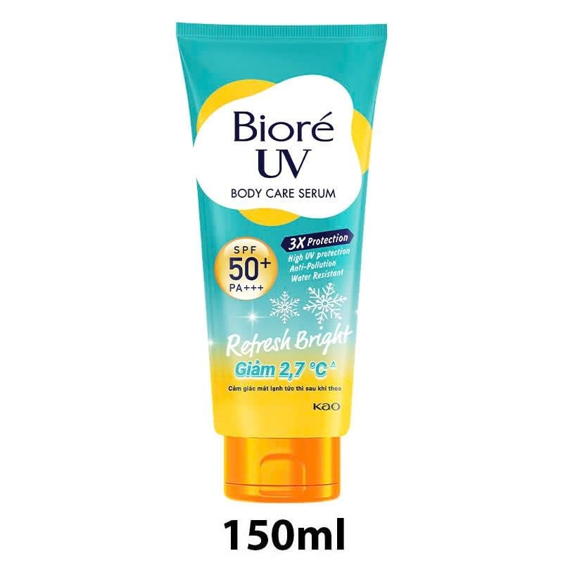 Serum Dưỡng Thể Chống Nắng Bioré Kháng Bụi UV Anti-Pollution Body Care SPF50+/PA+++