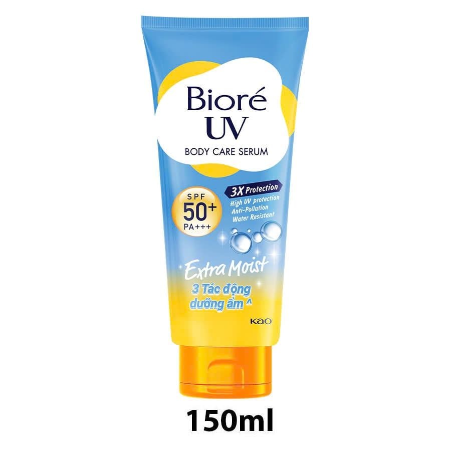 Serum Dưỡng Thể Chống Nắng Bioré Kháng Bụi UV Anti-Pollution Body Care SPF50+/PA+++