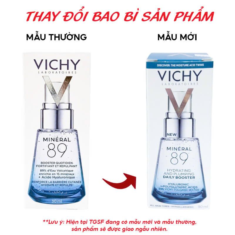 Serum Vichy Dưỡng Chất Khoáng Cô Đặc Vichy Mineral 89 Skin Fortifying Daily Booster 30ml