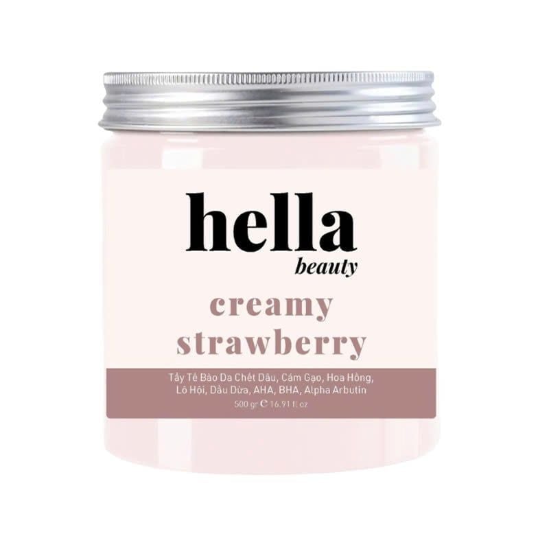 Tẩy Tế Bào Chết Body Hella Beauty Giúp Dưỡng Sáng Da, Mờ Thâm Deluxe Scrub 500g