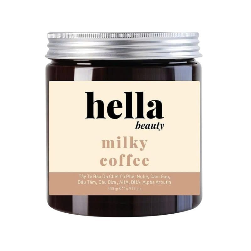 Tẩy Tế Bào Chết Body Hella Beauty Giúp Dưỡng Sáng Da, Mờ Thâm Deluxe Scrub 500g