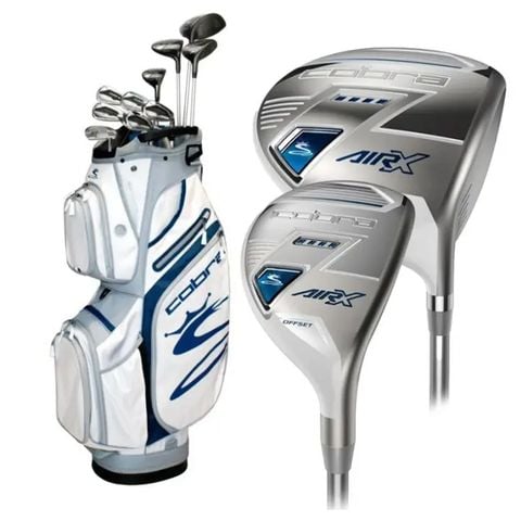 Bộ gậy golf nữ full set AIR-X BOX SET WHITE | Cobra