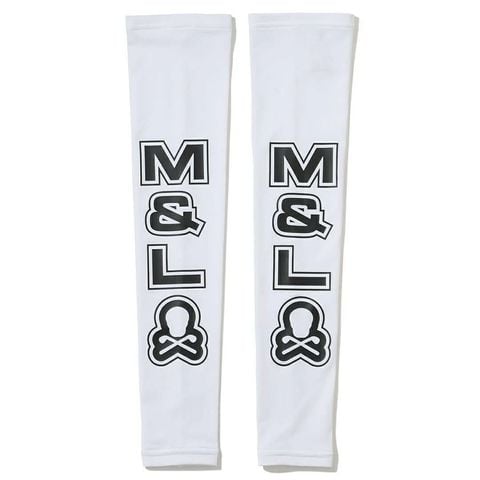 Ống tay chống nắng golf Assign Arm Cover MLF-5A-FO11 (White) | MARK & LONA
