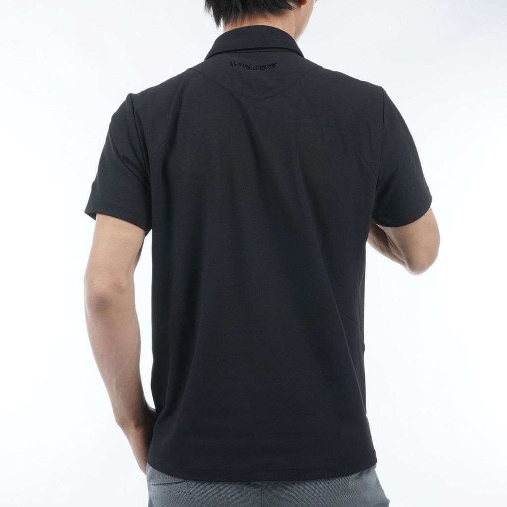 Áo golf tay ngắn nam QGMXJA31V-BK00 | Le Coq Sportif