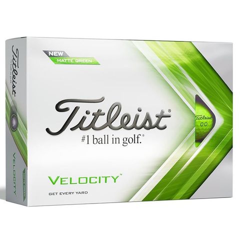 Hộp 12 bóng golf Velocity 2 lớp màu Xanh 2022 MEGA SALE | Titleist