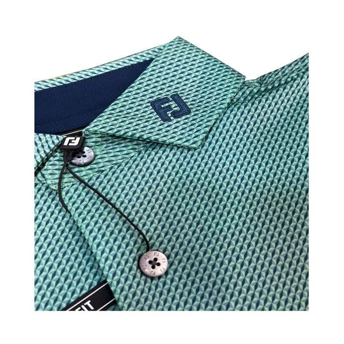 Áo Golf Nam Tay Ngắn Footjoy 3D Print Lisle 37464 | Footjoy