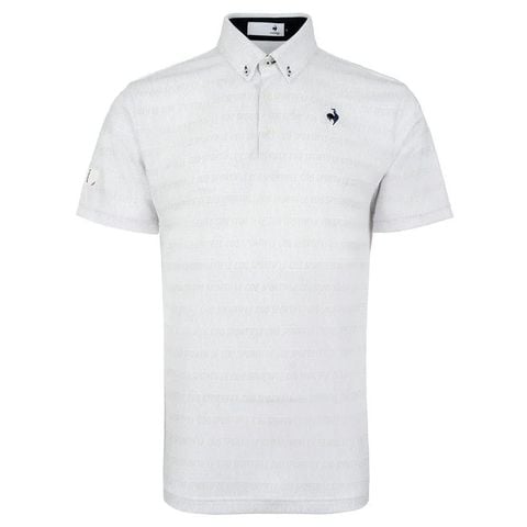 Áo golf tay ngắn nam LG6SHS03MV-WH00 | Le Coq Sportif