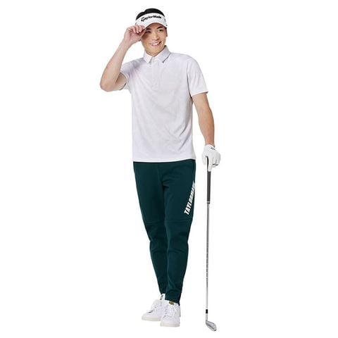Áo golf tay ngắn nam TM Jacquard S/S 2MFPO-UN342 White U26720 | TaylorMade