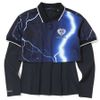 Áo golf nữ tay dài Striker Layered Performance Polo MLW-6A-AP31 ( Blac