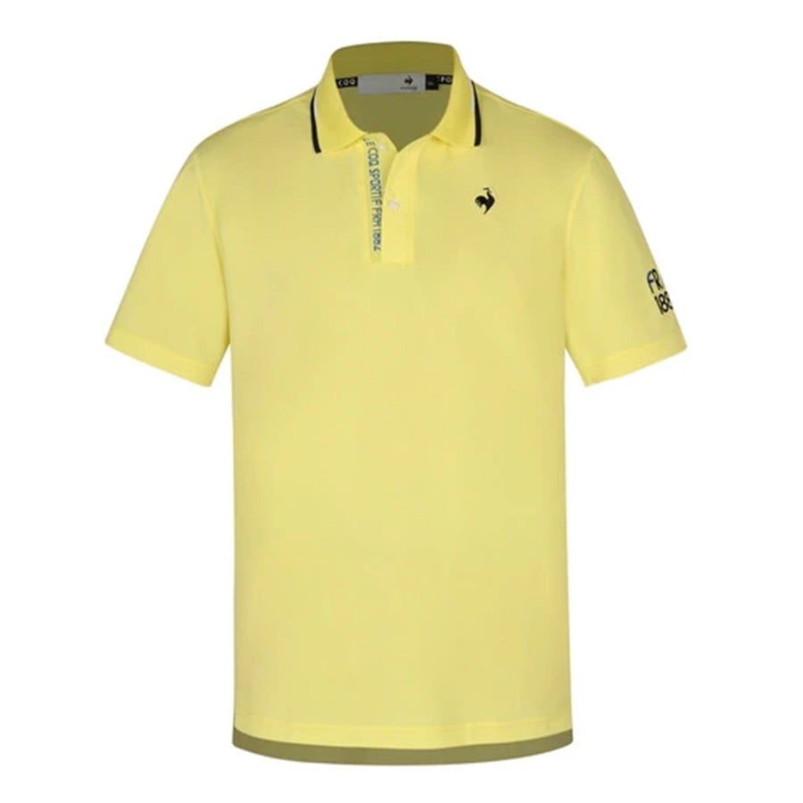 Áo Golf Nam Tay Ngắn QGMXJA17XV-YL00 Yellow  | Le Coq Sportif