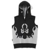 Áo khoác nữ Duel Hooded Knit Mesh Vest MLW-6A-AB32 ( Black ) | MARK &