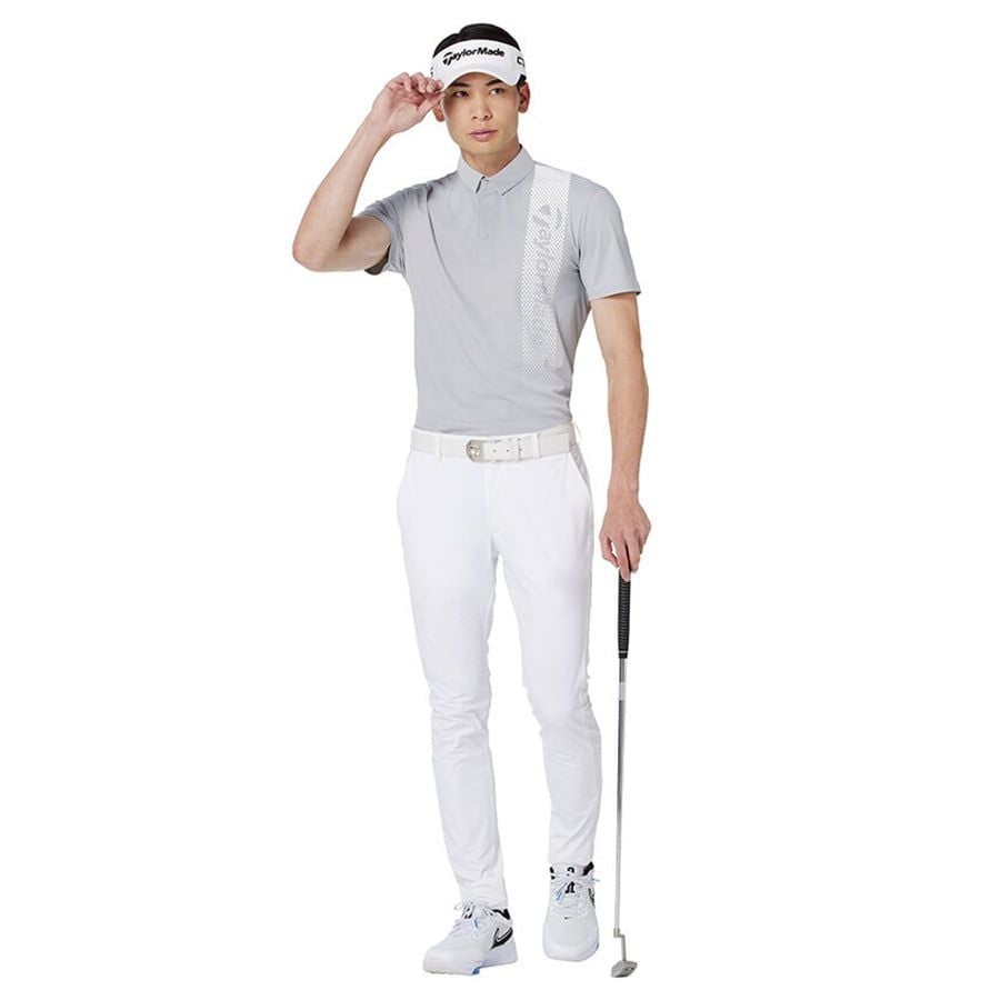 Áo golf tay ngắn nam TOUR POLO 2MFPO-UN315 Grey U26636 | TaylorMade