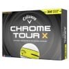 Hộp 12 bóng golf CHROME TOUR X 360 YELLOW STRIPE 2026 | Callaway