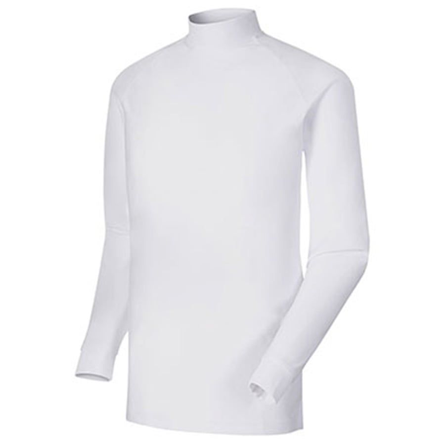 Áo Golf Nam Tay Dài FJ Thermal Long Sleeve Mock White 95225 MEGA SALE