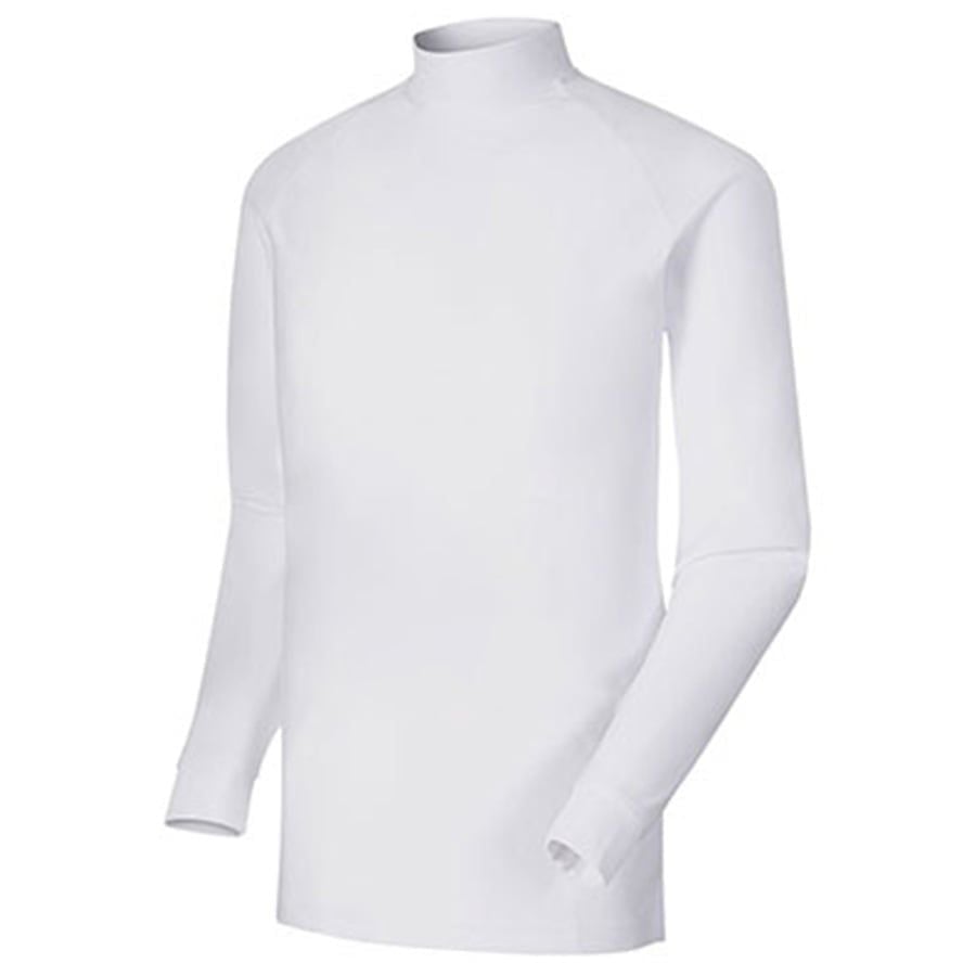 Áo Golf Nam Tay Dài FJ Thermal Long Sleeve Mock White 95225 MEGA SALE