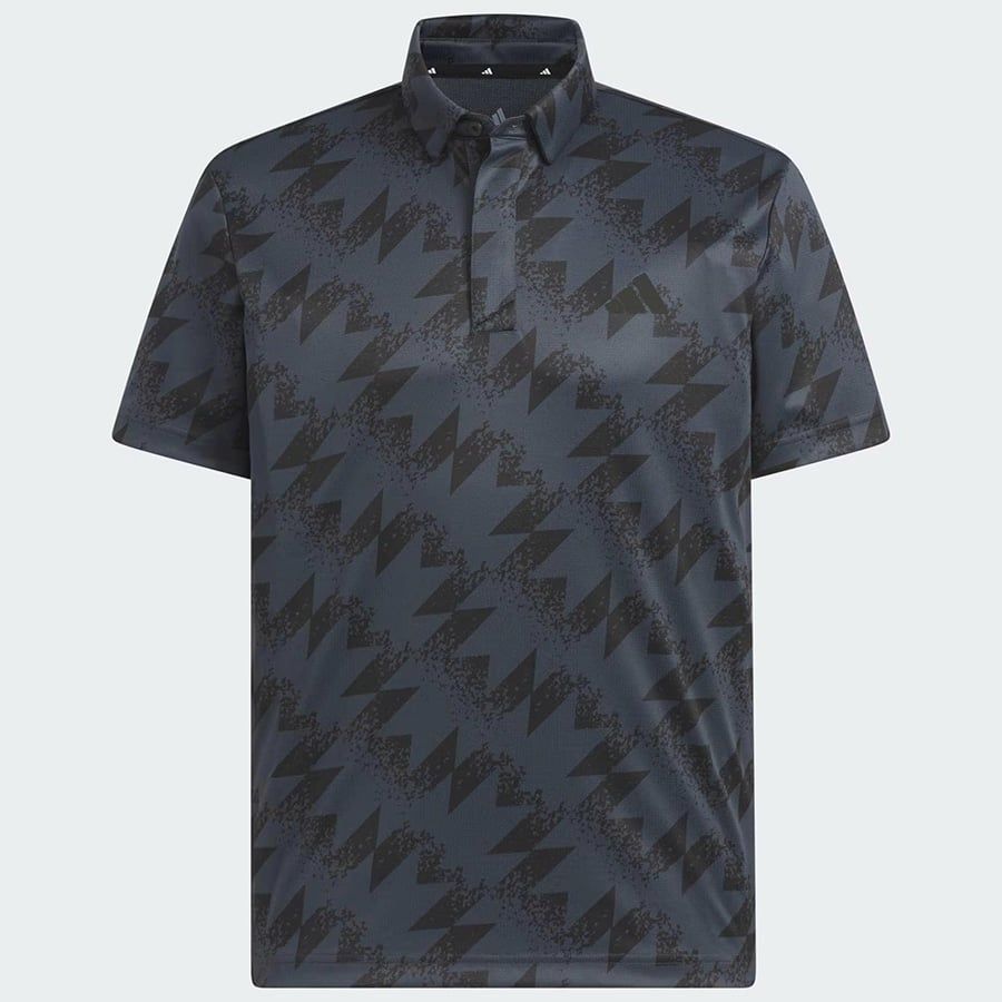 Áo golf nam tay ngắn Polo Carbon/Black JY8225 | Adidas