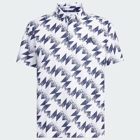 Áo golf nam tay ngắn Polo White / Collegiate Navy JY8226 | Adidas