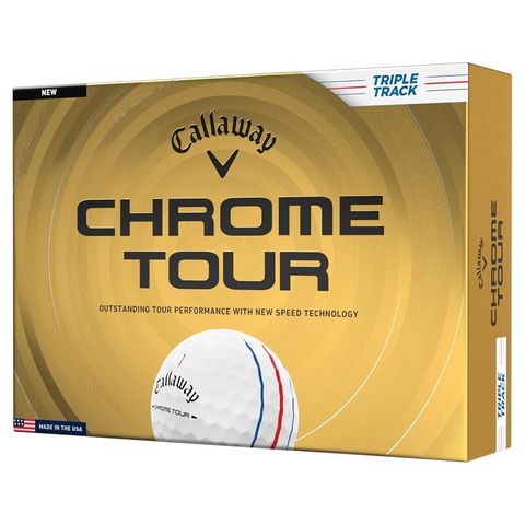 Hộp 12 bóng golf CHROME TOUR 2026 TRIPLE TRACK | Callaway