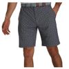 Quần short golf nam FJ Micro-Floral Print Lightweight Woven Short Blac